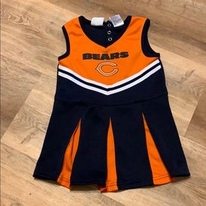 Sz 4t Chicago bears cheer outfit
